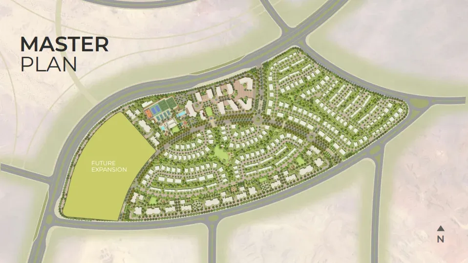 Crescent Walk master plan — 6th Settlement